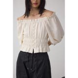 ギャザーフリル2WAYブラウス | AZUL BY MOUSSY | 詳細画像1 