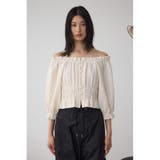 ギャザーフリル2WAYブラウス | AZUL BY MOUSSY | 詳細画像5 