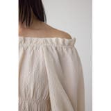 ギャザーフリル2WAYブラウス | AZUL BY MOUSSY | 詳細画像10 