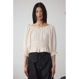 ギャザーフリル2WAYブラウス | AZUL BY MOUSSY | 詳細画像13 