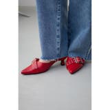 RED | バックルベルトパンプス | AZUL BY MOUSSY