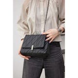 BLK | フェイクレザーキルティングバッグ | AZUL BY MOUSSY