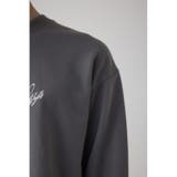 筆記体バックプリント裏毛トップス | AZUL BY MOUSSY | 詳細画像34 