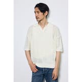 メッシュスキッパーポロシャツ | AZUL BY MOUSSY | 詳細画像3 