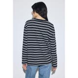 マルチボーダー長袖トップス | AZUL BY MOUSSY | 詳細画像3 