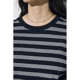 マルチボーダー長袖トップス | AZUL BY MOUSSY | 詳細画像5 