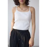 ファインリブキャミソール | AZUL BY MOUSSY | 詳細画像1