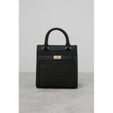 BLK | PIPING MESH SQUARE BAG | AZUL BY MOUSSY