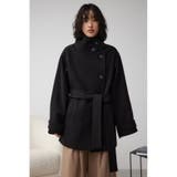スタンドカラーウォッシャブルミディコート | AZUL BY MOUSSY | 詳細画像6
