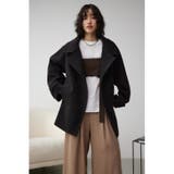 スタンドカラーウォッシャブルミディコート | AZUL BY MOUSSY | 詳細画像2