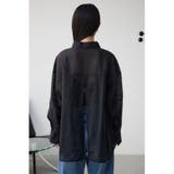 バックスリットシアーオーバーシャツ | AZUL BY MOUSSY | 詳細画像30