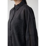 バックスリットシアーオーバーシャツ | AZUL BY MOUSSY | 詳細画像32