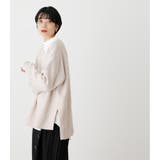 ASYMMETRY NECK LOOSE TOPS | AZUL BY MOUSSY | 詳細画像22