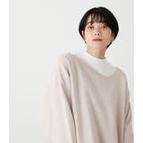 ASYMMETRY NECK LOOSE TOPS | AZUL BY MOUSSY | 詳細画像23