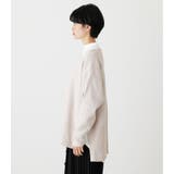 ASYMMETRY NECK LOOSE TOPS | AZUL BY MOUSSY | 詳細画像26