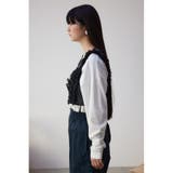チュールフリルビスチェ | AZUL BY MOUSSY | 詳細画像5