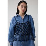 BLK | マクラメキャミソール | AZUL BY MOUSSY