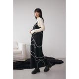 ライン柄ニットキャミワンピセット | AZUL BY MOUSSY | 詳細画像18 