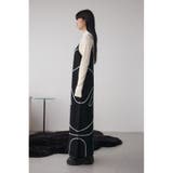 ライン柄ニットキャミワンピセット | AZUL BY MOUSSY | 詳細画像21 