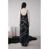 ライン柄ニットキャミワンピセット | AZUL BY MOUSSY | 詳細画像22