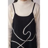 ライン柄ニットキャミワンピセット | AZUL BY MOUSSY | 詳細画像23