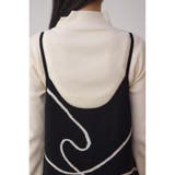 ライン柄ニットキャミワンピセット | AZUL BY MOUSSY | 詳細画像24