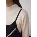 ライン柄ニットキャミワンピセット | AZUL BY MOUSSY | 詳細画像25