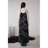 ライン柄ニットキャミワンピセット | AZUL BY MOUSSY | 詳細画像28 