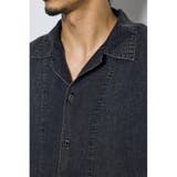 ヴィンテージウォッシュ開襟シャツ | AZUL BY MOUSSY | 詳細画像8