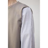 SHIRT LAYERED KNIT TOPS | AZUL BY MOUSSY | 詳細画像39