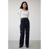 IRREGULAR NECK LAYERED TOPS | AZUL BY MOUSSY | 詳細画像4 