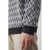 RETRO GEOMETRIC CARDIGAN | AZUL BY MOUSSY | 詳細画像10 