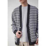 RETRO GEOMETRIC CARDIGAN | AZUL BY MOUSSY | 詳細画像1 