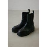 BLK | トラックソールサイドゴアブーツ | AZUL BY MOUSSY