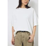 プレミアムコットンオーバーシルエットTシャツ | AZUL BY MOUSSY | 詳細画像5 