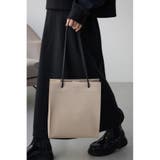 GREIGE | ナローハンドルショッパーバッグ | AZUL BY MOUSSY