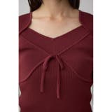 ビスチェレイヤードデザインニット | AZUL BY MOUSSY | 詳細画像26