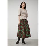 NATURE PATTERN BALLOON SKIRT | AZUL BY MOUSSY | 詳細画像3