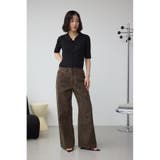 AZUL DENIM レオパードプリントデニム | AZUL BY MOUSSY | 詳細画像4