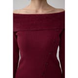 シャギーコンビオフショルダーニット | AZUL BY MOUSSY | 詳細画像39 