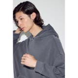 裏起毛ワイドフーディー | AZUL BY MOUSSY | 詳細画像2 