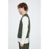 リラックスデニムベスト | AZUL BY MOUSSY | 詳細画像6 