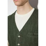 リラックスデニムベスト | AZUL BY MOUSSY | 詳細画像8 