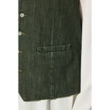 リラックスデニムベスト | AZUL BY MOUSSY | 詳細画像11 