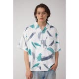 ジョーゼットプリント開襟シャツ | AZUL BY MOUSSY | 詳細画像14 