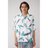 ジョーゼットプリント開襟シャツ | AZUL BY MOUSSY | 詳細画像16 