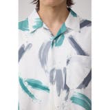 ジョーゼットプリント開襟シャツ | AZUL BY MOUSSY | 詳細画像19 