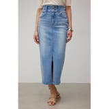HIGH WAIST SLIT DENIM SKⅢ | AZUL BY MOUSSY | 詳細画像11 