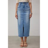 HIGH WAIST SLIT DENIM SKⅢ | AZUL BY MOUSSY | 詳細画像15 