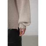 サイドZIPニットトップス | AZUL BY MOUSSY | 詳細画像10 